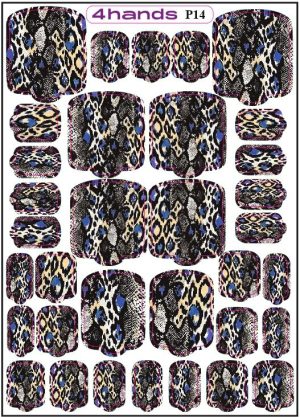 Пленка для педикюра 4hands, P14