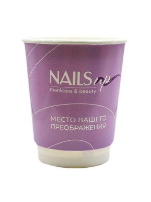 Стакан двухслойный Nails up, 250мл, 22 шт
