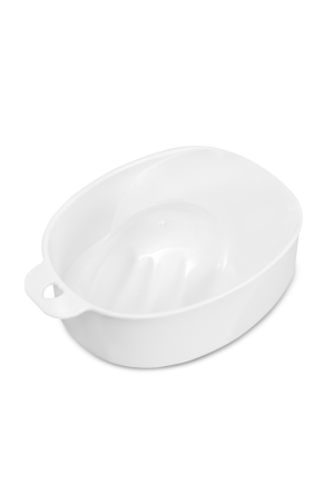 Ванночка для маникюра овал, белая