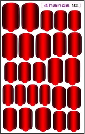 Пленка для маникюра 4hands, M21