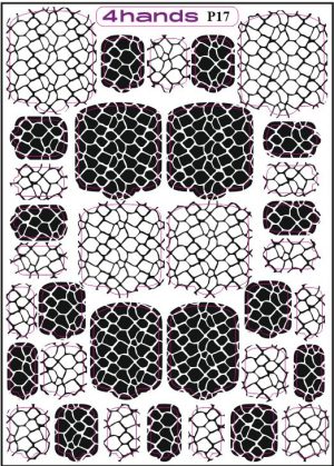 Пленка для педикюра 4hands, P17