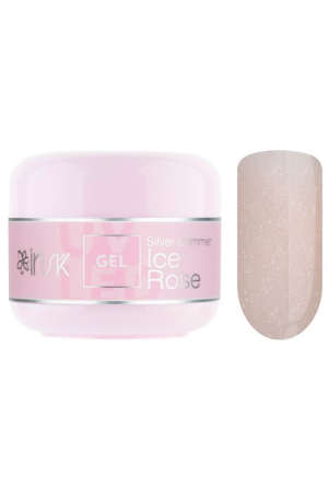 Гель IRISK ABC Ice Rose (silver shimmer), 15мл