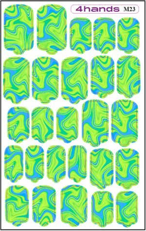 Пленка для маникюра 4hands, M23