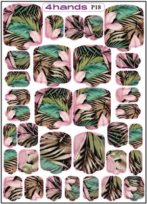 Пленка для педикюра 4hands, P18