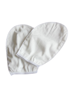 Варежки спанлейс для парафинотерапии белые Ван Тач, 1 пара/2шт