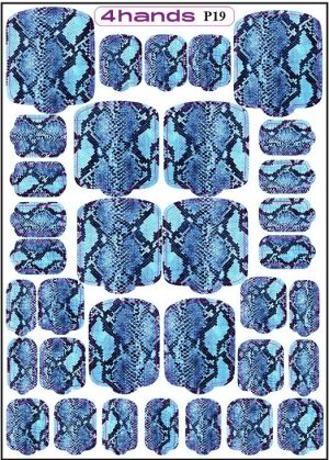 Пленка для педикюра 4hands, P19