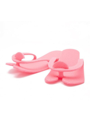 Тапочки-стельки вьетнамки эконом (розовые), изолон 5 мм, 25пар/50шт