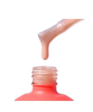 Ликвид гель (жесткая база) камуфлирующая 4hands Shimmer Beige, 12 мл