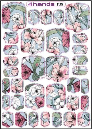 Пленка для педикюра 4hands, P38