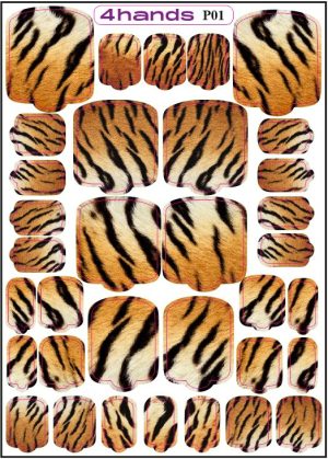 Пленка для педикюра 4hands, P01