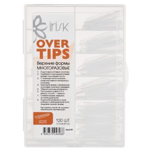 Верхние формы для наращивания Irisk арочный миндаль, 120 шт