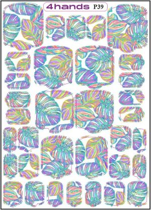Пленка для педикюра 4hands, P39