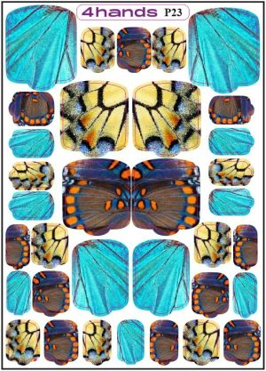 Пленка для педикюра 4hands, P23