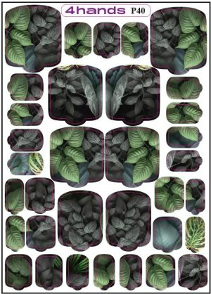 Пленка для педикюра 4hands, P40