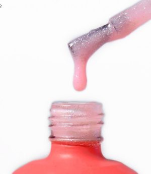 Ликвид гель (жесткая база) камуфлирующая 4hands Shimmer Rose, 12 мл