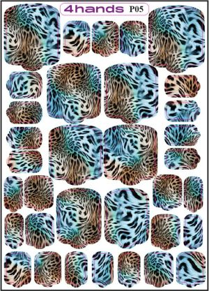 Пленка для педикюра 4hands, P05