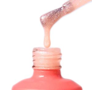 Ликвид гель (жесткая база) камуфлирующая Nails up Shimmer Peach, 12 мл