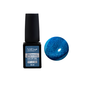 Гель-лак Nails up BRILLIANT 046 The Emerald of the Buddha, 8 мл