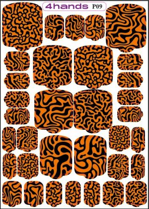 Пленка для педикюра 4hands, P09