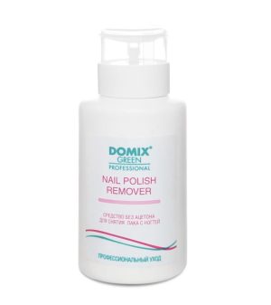 Средство для снятия лака без ацетона с помпой Domix, 255 мл