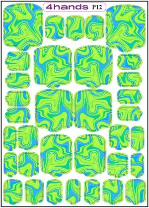 Пленка для педикюра 4hands, P12