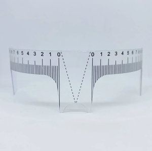 Линейка для бровей анатомическая