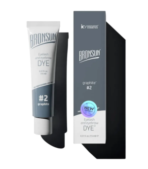Краска для ресниц и бровей BRONSUN Графит №2 15 мл