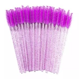 Щеточки винтовые для бровей и ресниц, 50 шт.