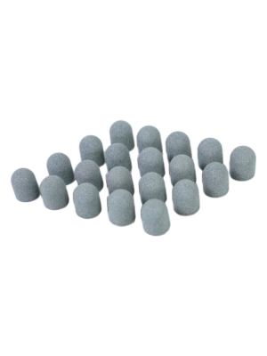 Колпачок педикюрный 220 грит зеленый, 10 мм, 1 шт