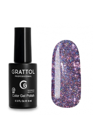 Гель-лак Grattol 03 светоотражающий Bright Cristal, 9 мл