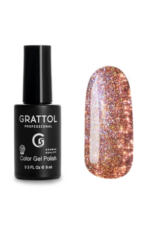Гель-лак Grattol 05 светоотражающий Bright Cristal, 9 мл